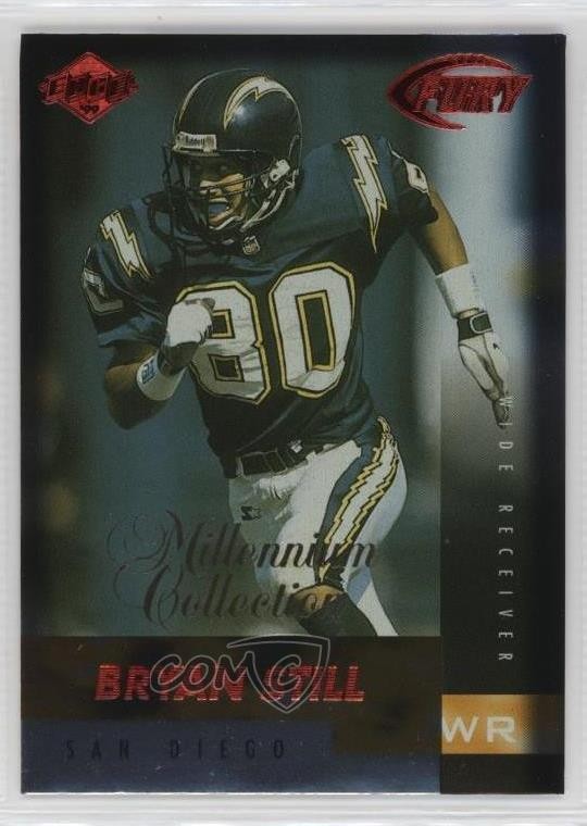 1999 Collector's Edge Fury Millennium Collection Red Bryan Still #134 08w3