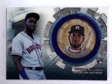 2020 Topps Update Baseball Coin Cards Relics #TBC-YA Yordan Alvarez RC Astros