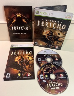 Clive Barker's Jericho Special Edition Xbox 360 + Steelbook + Inserts, Complete