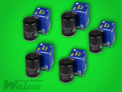5 x SM107 Ölfilter VW Caddy Derby Golf I II 1,0 1,3 1,6 1,8 GTI III Jetta Iltis