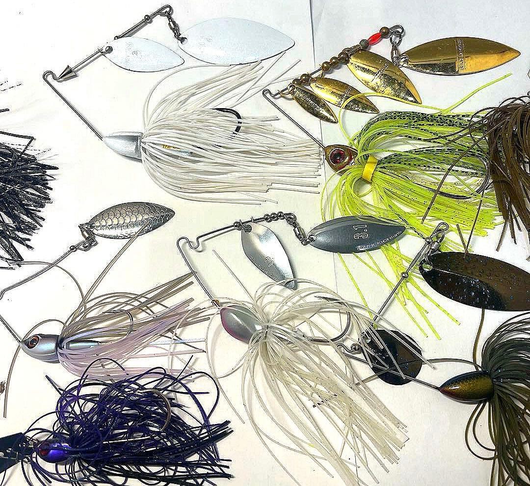 JACKALL Dawn Loud Buzz Spinnerbait Super Shad Quad Blade Break Blade Lure - Image 4