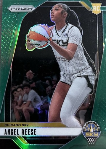Angel Reese [Green] #10 card