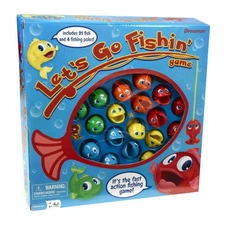 LET'S GO FISHIN' | It's The Fast Action Fishing Game! by Pressman
