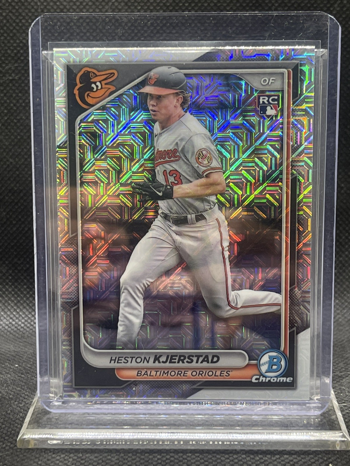 2024 Bowman Chrome - Mojo Refractors #44 Heston Kjerstad Rookie card