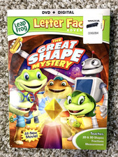 Leapfrog Letter Factory Adventures - The Great Shape Mystery DVD - New  Sealed
