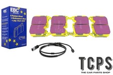FOR BMW 2 SERIES M235i F22 EBC YELLOW STUFF FRONT BRAKE PADS AND SENSOR