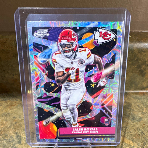 Topps 2025 Topps Chrome Jalen Royals Rookie #337 Kansas City Chiefs