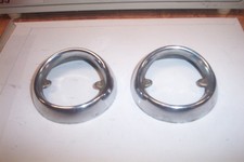 Original Oldsmobile 1952-53 Back Up Lamp Bezels B3-52 Original Oldsmobile 1952-53 Back Up Lamp Bezels B3-52