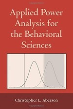 Applied Power Analysis for the Behavioral Sciences Buch Routledge