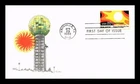 US COVER KNOXVILLE WORLDS FAIR SOLAR ENERGY FIRST DAY ISSUE TUDOR HOUSE