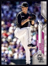 2020 Topps Update Phillip Diehl Rookie Colorado Rockies #U-16