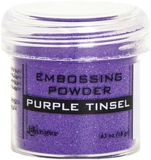 Ranger Embossing Powder-Purple Tinsel - 3 Pack