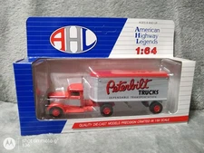 American Highway Legends PETERBILT TRUCKS Model CJ Mack Truck 1:64 6.5" 