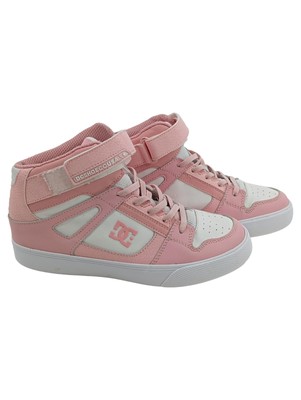 DC Shoes Pure High-Top Sneaker Damen Rosa Weiß Gr. 36 Skaterschuhe