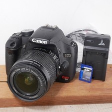 Canon EOS Rebel T1i 15MP DSLR Camera W 18-55mm Lens GOOD SHUTTER 9,286
