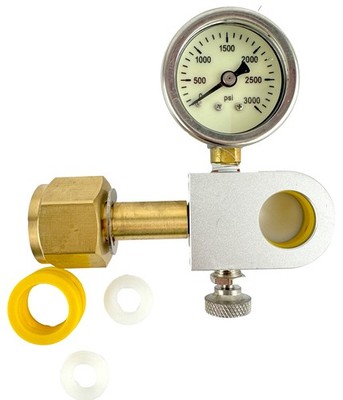 Umfülladapter DUO Fülladapter für CO2-Gaszylinder DUO von Sodastream, 48 mm lang