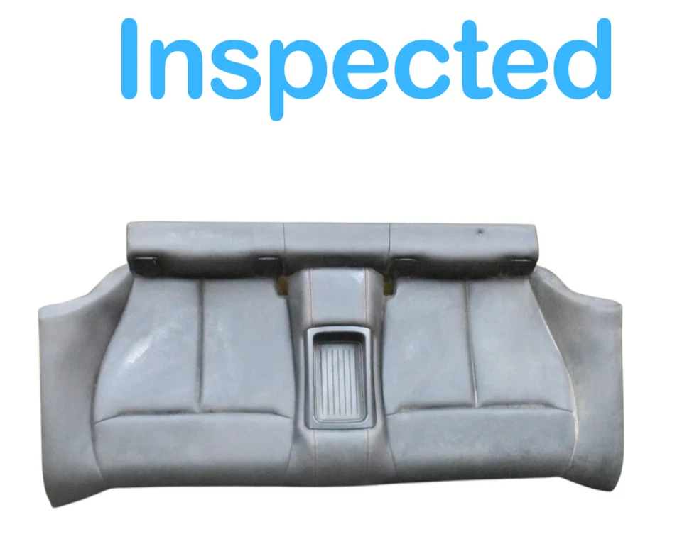 Cojín asiento inferior trasero cuero negro BMW F32 435i 14-20 52207366211 OEM Foto 3 de 4