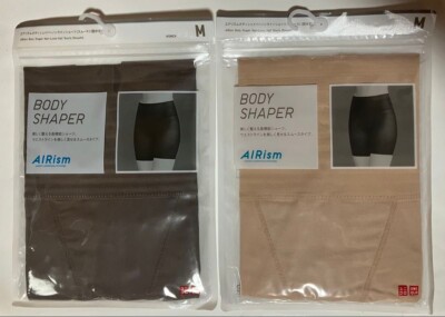 NEW UNIQLO AIRism Shaper Shorts support Type 481036 S-3XL  Black Beige Women