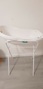 Baby Badewanne Mit Gestell In Weiss Von Rotho Ebay