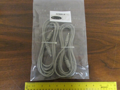 2 Pieces -- Belkin 6-pin Keyboard Mouse PS/2 PS2 Data Cable 10-feet F2N036-10