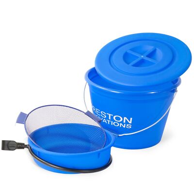 Preston Offbox 36 Bucket And Bowl Set - Ködereimer Angelset, Eimer, Schale, Sieb