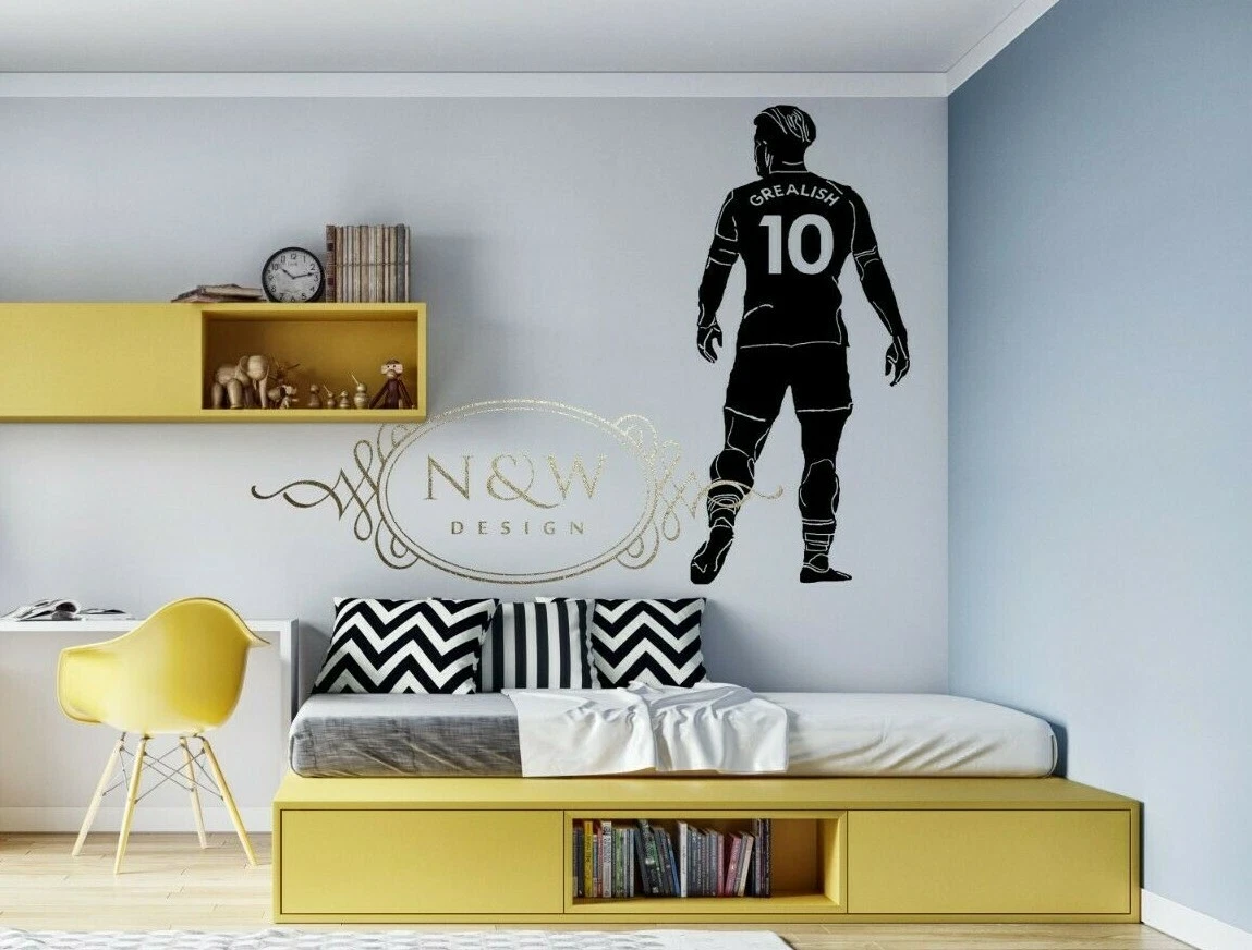 Kids football best sale bedroom