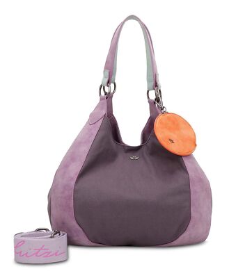 Fritzi aus Preußen Izzy Woo Canvas Shoulder Bag Shopper Tasche Plumy violett