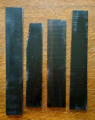 NOS Ebony Mandolin fingerboard blank, Ukulele Fingerboard,  luthier, repair