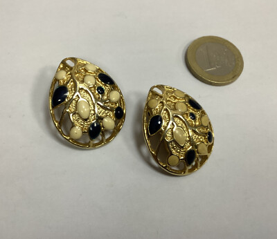 Designer Ohrclips Vintage Nähen Konvolut Schmuck zu identifizieren »