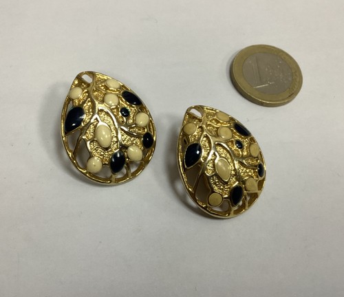 Lot De Clips D’oreilles Vintage Créateur – Bijoux De Couture à Identifier – Occasion