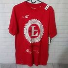 Lng clothing equipment Men's Red cotton t-shirt medium