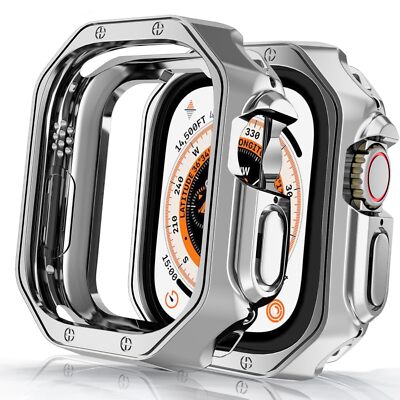 For Apple Watch Series Ultra/Ultra 3 49mm iWatch Armor Bumper Case Cover 11/10/9