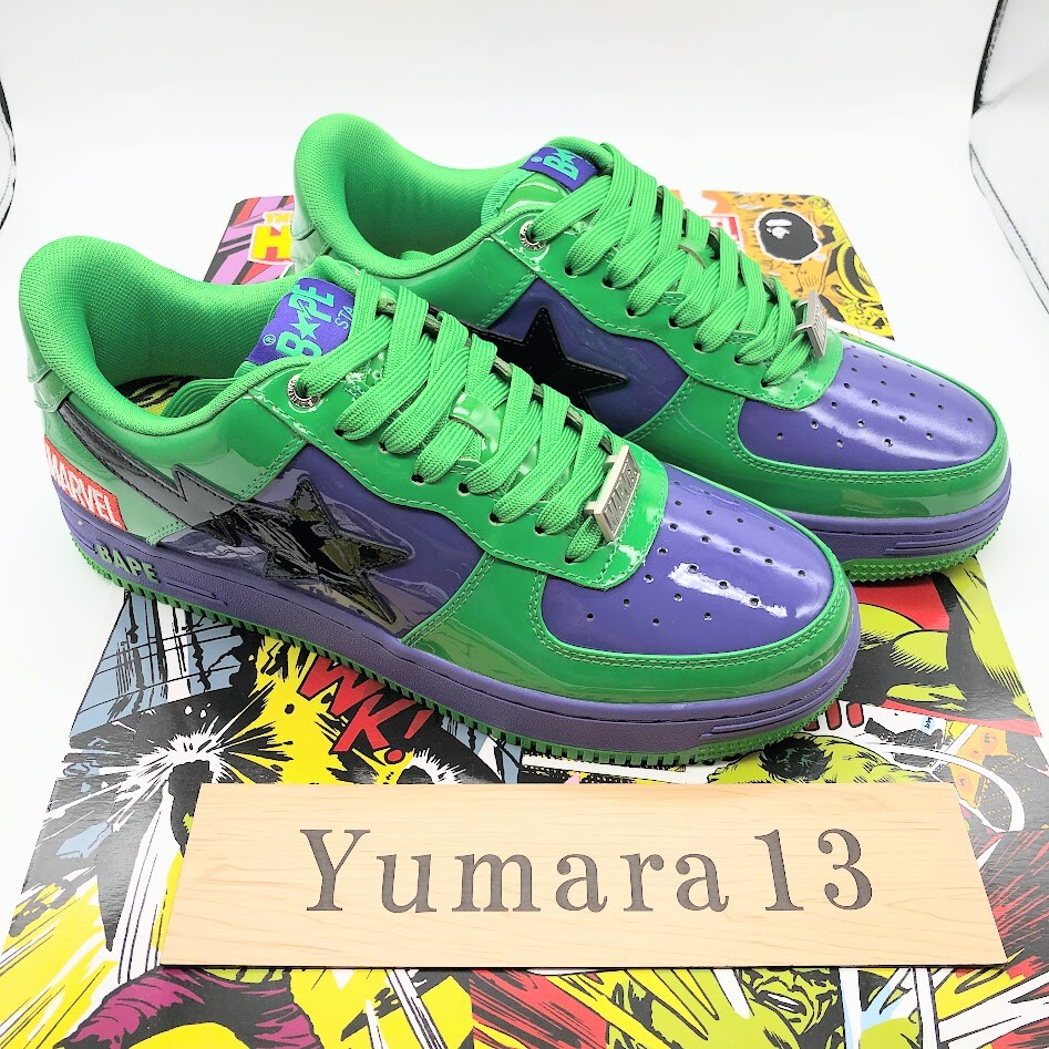 A Bathing Ape Bape Sta Marvel Comics Sneakers 9 Colors Size A Bathing Ape Bape Sta Marvel Comics Sneakers 9 Colors Size