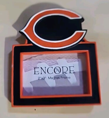 Chicago Bears  Magnet Picture Frame 2'' X 3'' By Encore