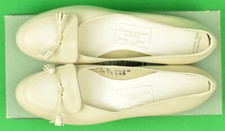 Abercrombie Fitch Women's Calf Bone Tassel Flats Sz: 9.5AA New In A F Box