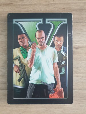 Grand Theft Auto 5 Special Collectors Edition Steelbook XBOX 360 GTA V mit Karte