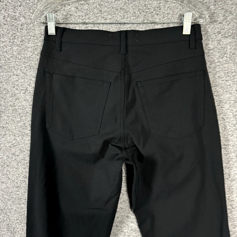 Pantalones chinos de pierna recta de poliamida negros cerrados para hombre talla 46 Foto 4 de 4