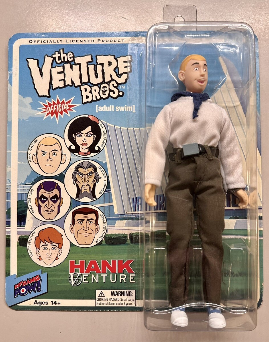 Hank Action Figure, Venture Bros. 2011 SDCC (Series 4) ULTRA RARE