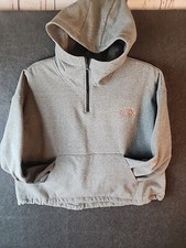 The North Face Womens 1/4 Zip Cropped Hoodie NEW 