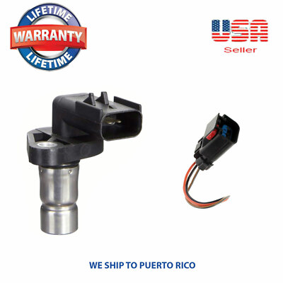 Crankshaft Position Sensor (CKP) with connector Fit: Chrysler Dodge Mitsubishi