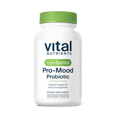 Hyperbiotics Vital Nutrients Pro Mood Probiotic with L-theanine | Clinically ...