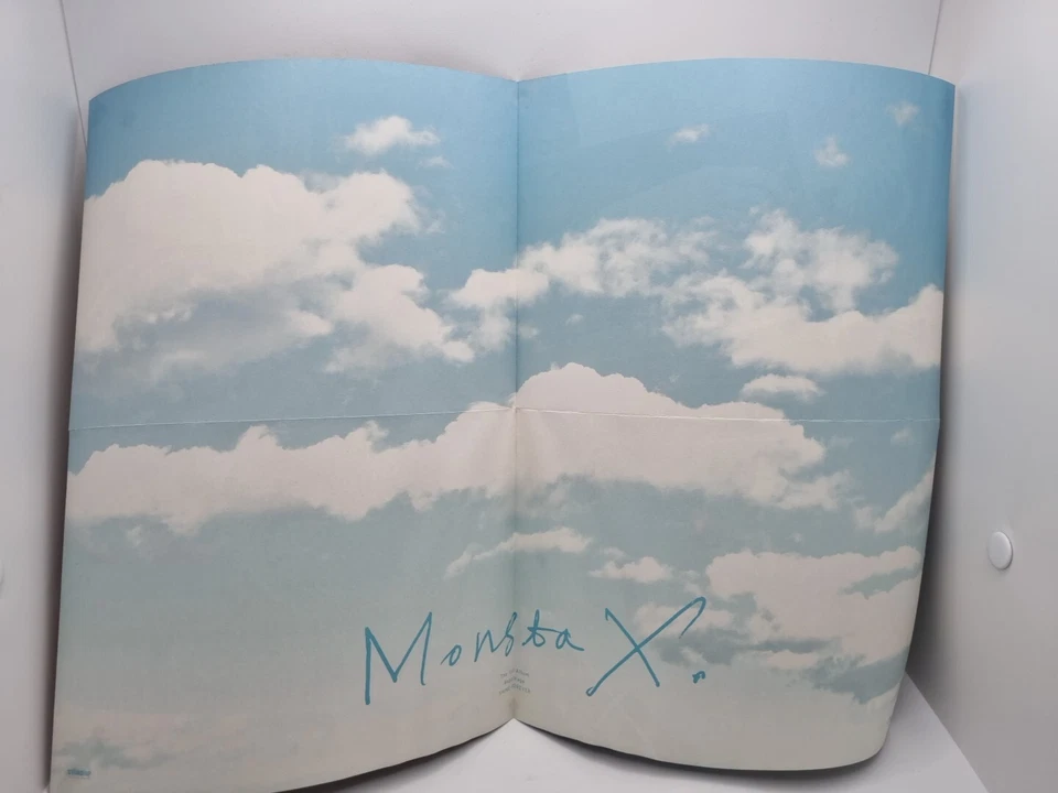 K-Pop Monsta X Shine Forever CD Album 2017 Repackaged Photo card Stickers Poster Foto 3 de 4