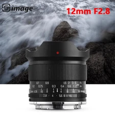 SGimage 12mm F2.8 Large Aperture Ultra Wide Lens for Sony Canon Nikon Fuji M4/3