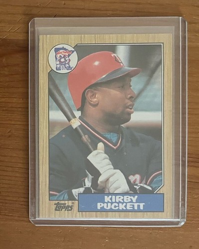 Kirby Puckett 1987 Topps #450 Minnesota Twins