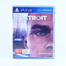 AS NEW! Detroit: Become Human - Sony Playstation 4 / PS4 Game - FREE POST!