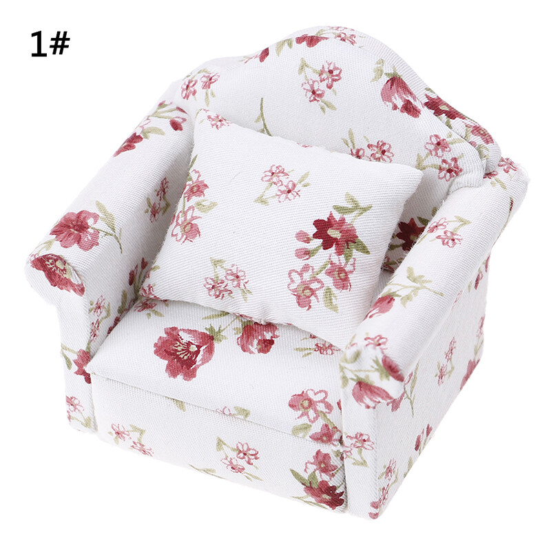 112 Mini dolls dollhouse furniture chair sofa furniture for doll house
