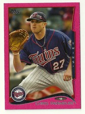2014 Topps Mini Pink Chris Parmelee #d 5/25