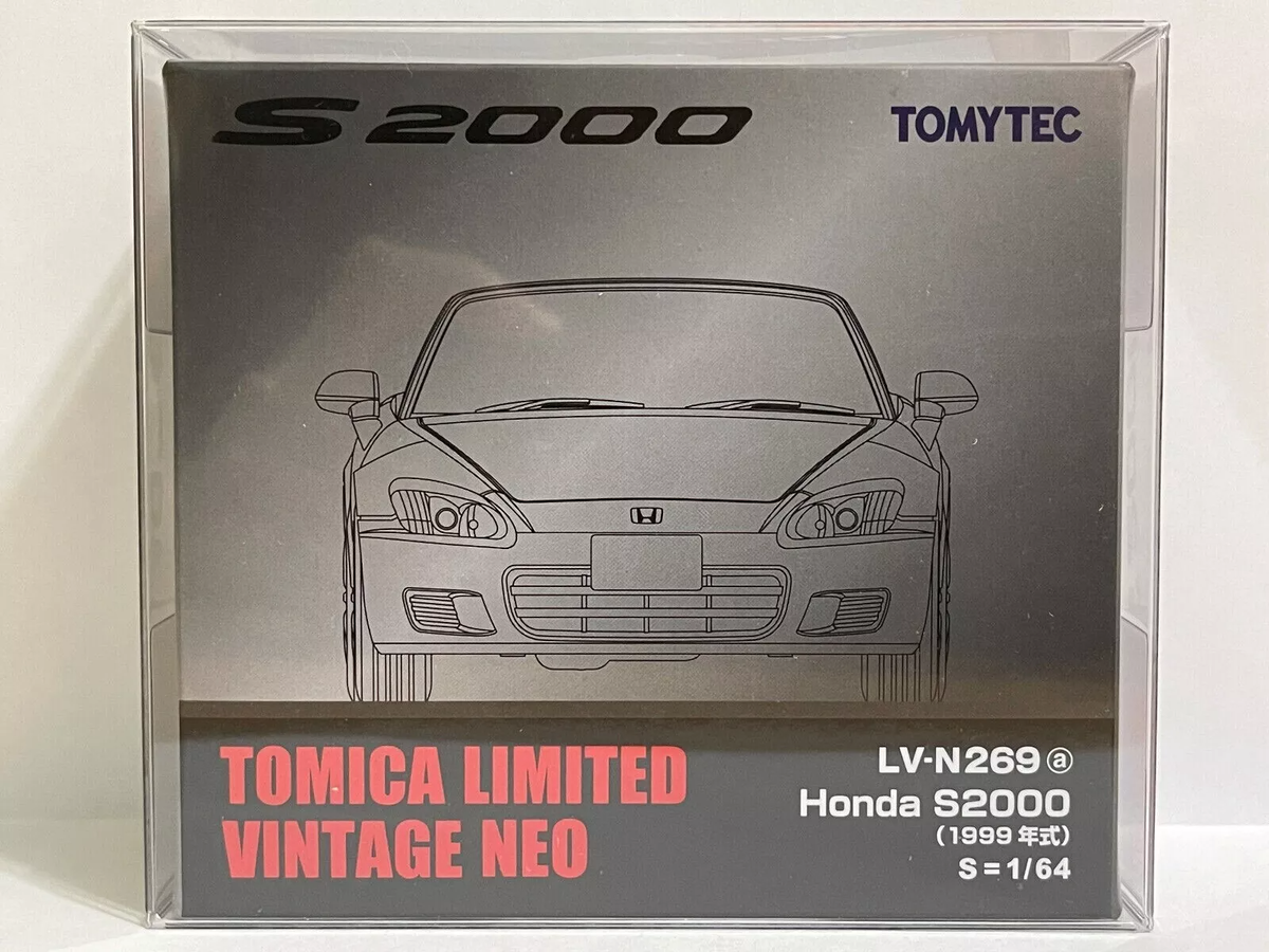 ミニカー TOMICA LIMITED VINTAGE NEO Honda S2000 Diecast Review Scale 1/64 - Honda S2000 White by Tomica