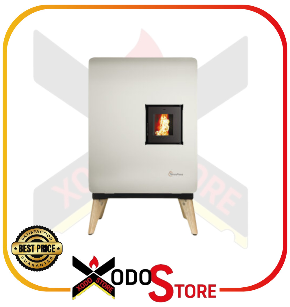 Estufas de Pellet Slim Estrecha 7,6 Kw Termovana WAVE 8 PLUS - Enviar Mail para