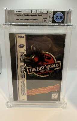 The Lost World: Jurassic Park (Sega Saturn, 1997) WATA Graded 7.0 Seal B+